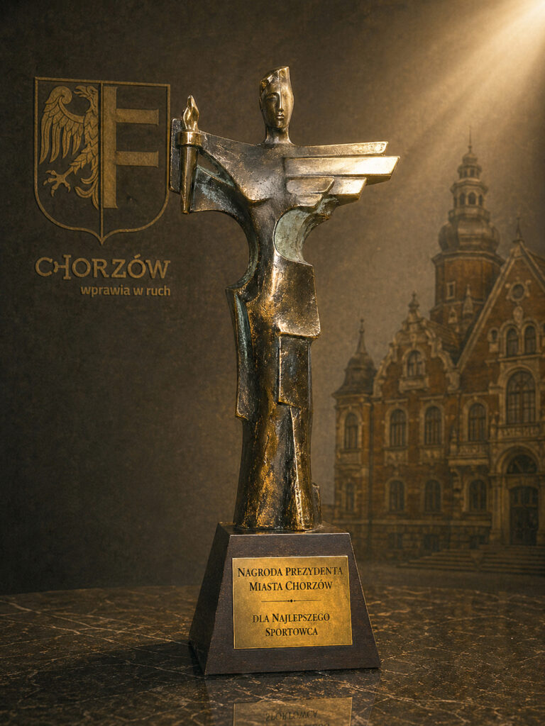 Statuetka – Nagroda Prezydenta Miasta Chorzowa dla Sportowca Roku