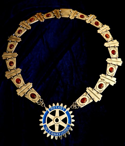 łańcuch ozdobny dla Rotary w Elblągu