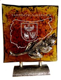 statuetka wykonana dla: Dla Urzędu Marszałkowskiego Województwa Warmińsko Mazurskiego Najlepszym z Najlepszych