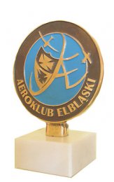 autorska statuetka zaprojektowana dla: Elbląski Aeroklub