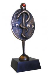 statuetka wykonana dla: Szpital MSWiA w Olsztynie